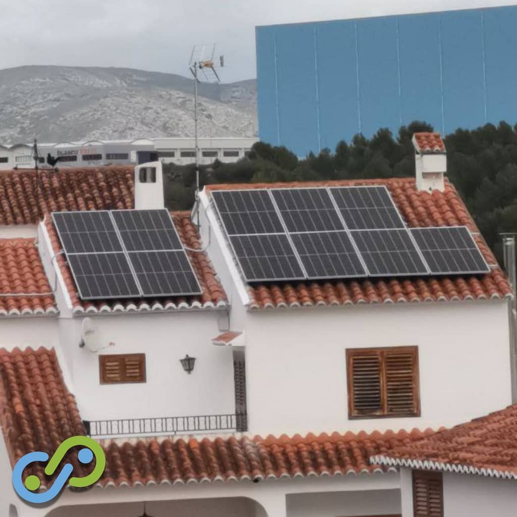 Instalación fotovoltaica coplanar en Altura año 2022