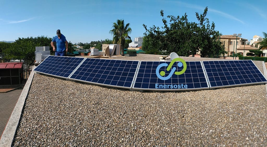 Energias renovables Segorbe Enersoste - instalacion fotovoltaica en Gandia - placas solares Castellón