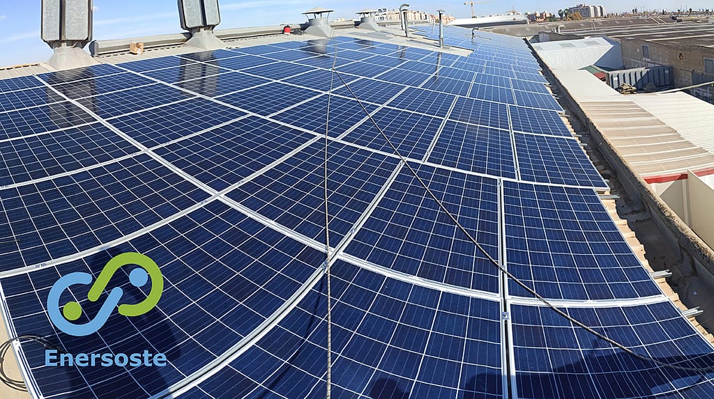 Placas solares para industria. Enersoste.