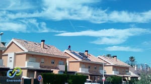 instalación de placas solares en Valencia. Enersoste Energías Renovables
