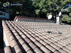 tejado para placas solares