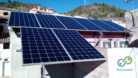 Energía solar en la Vall de Almonacid
