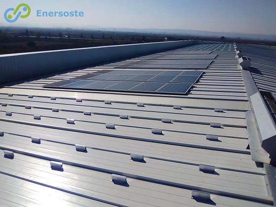 Enersoste - Energía Solar - Placas Solares Segorbe (Castellón) - Autoconsumo - Energías Renovables - Instalación de autoconsumo industrial en Alzira (Valencia)