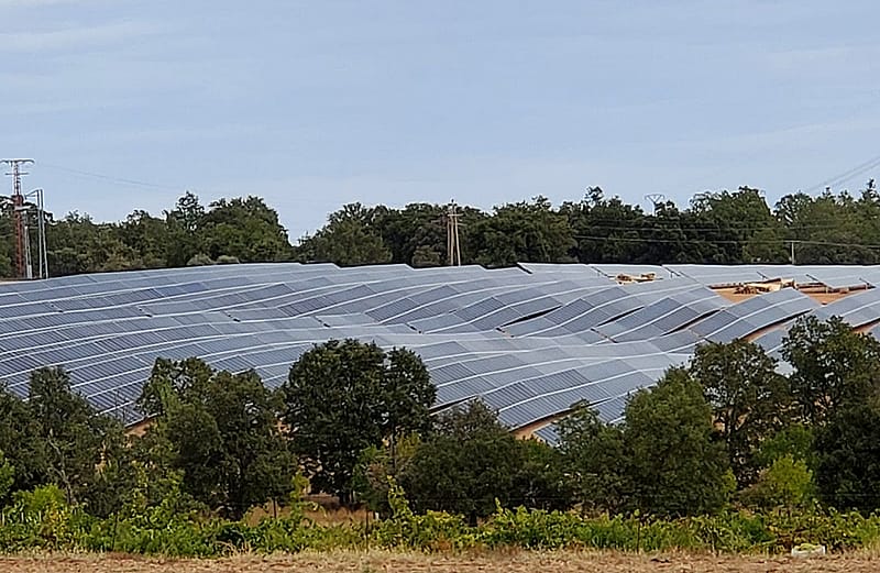 Planta solar en Villar del Buey (Zamora)