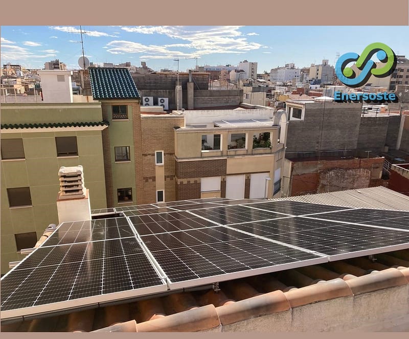 Instalación fotovoltaica de 6,9kWp en Vila-Real (Castellón)